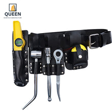 Load image into Gallery viewer, Scaffolding Leather Tool Belt Kit  High Quality Leather Bag
